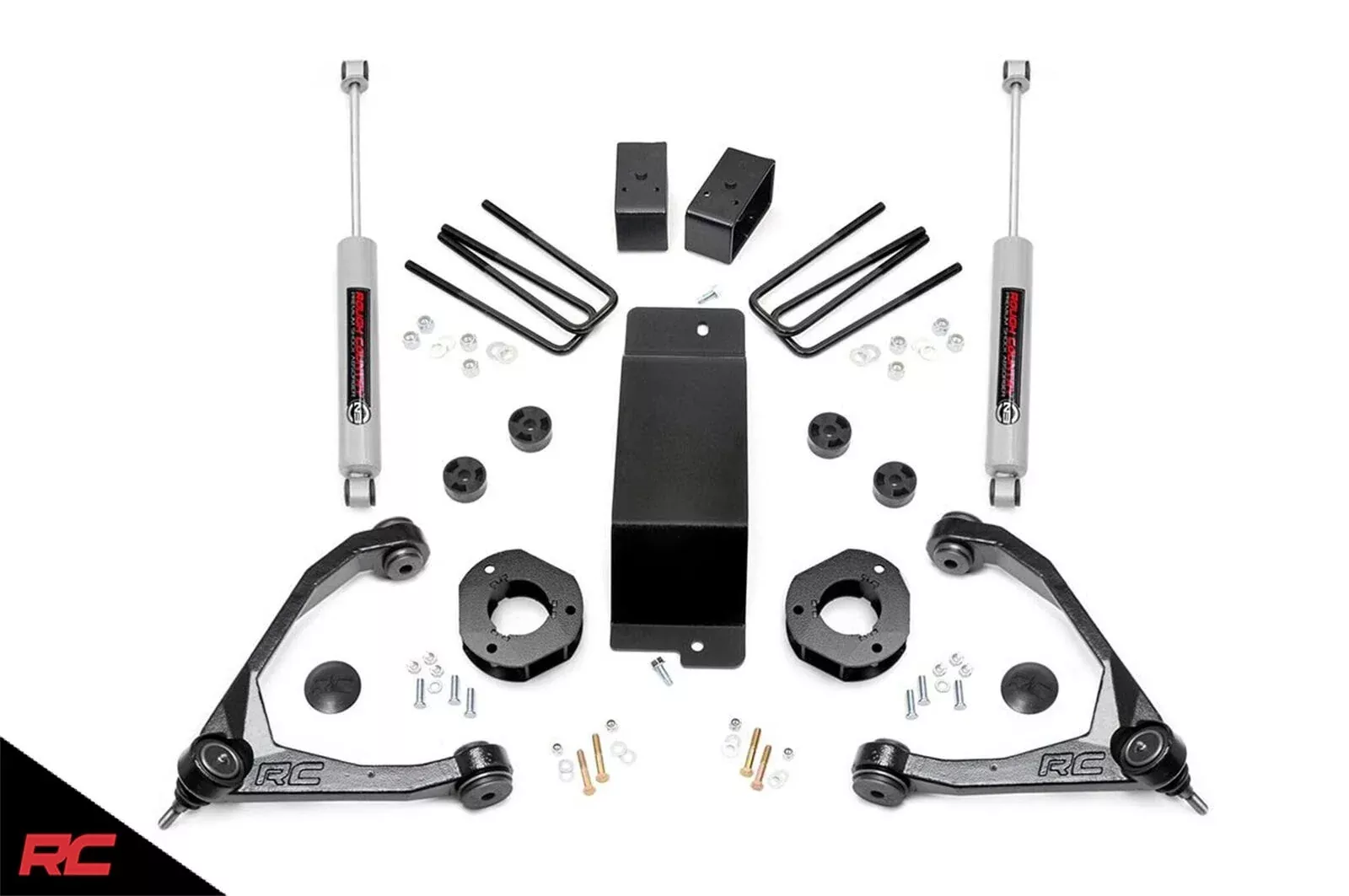 07-16 Chevrolet GMC 1500 4WD 3.5″ Rough Country Lift Kit – Cast Steel RC 19431