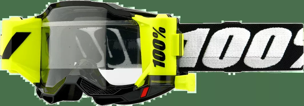 100% Accuri 2 Forecast Goggles – Black – Clear 50017-00001