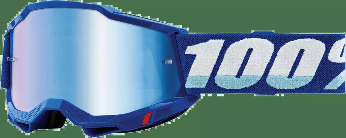 100% Accuri 2 Goggles – Blue – Blue Mirror 50014-00002