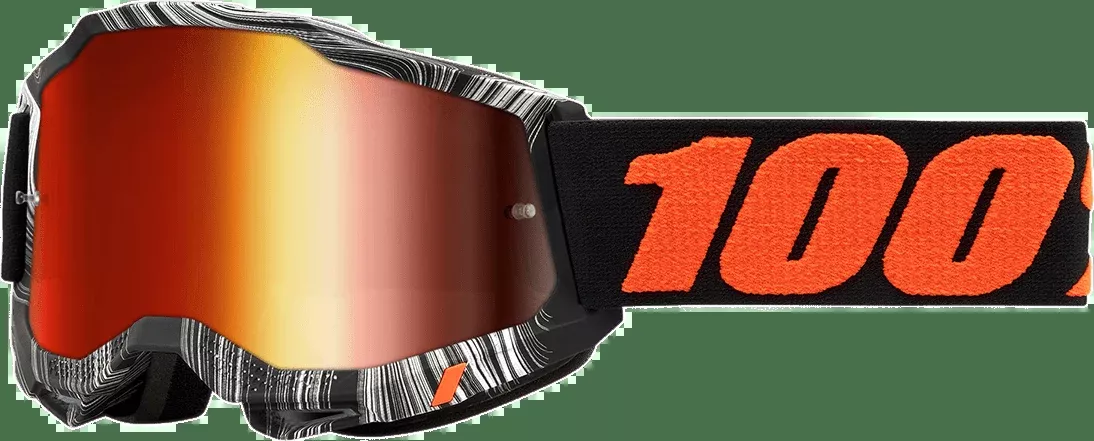 100% Accuri 2 Goggles – Geospace – Red Mirror 50014-00008