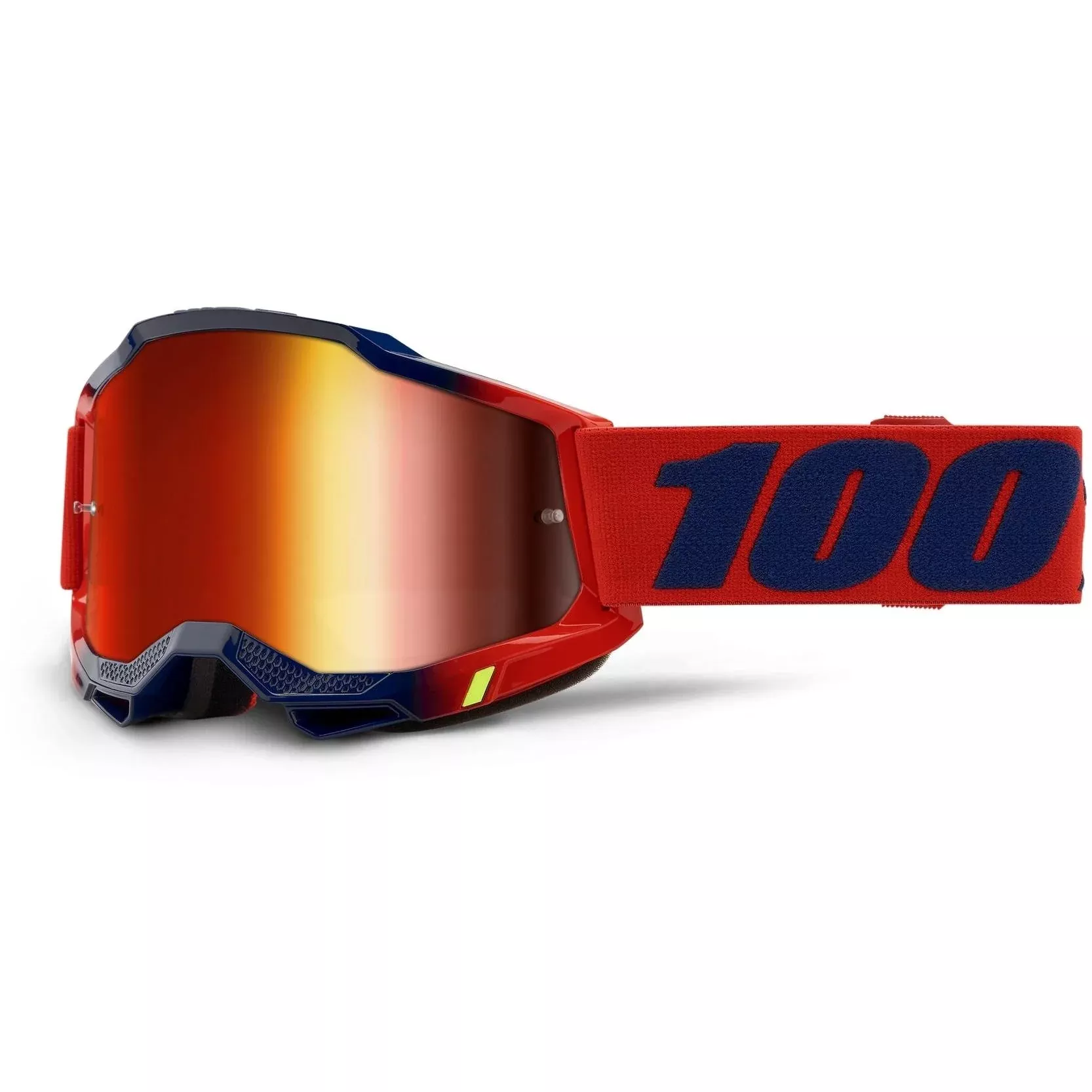 100% ACCURI 2 Goggles Kearny – Red Mirror Lens