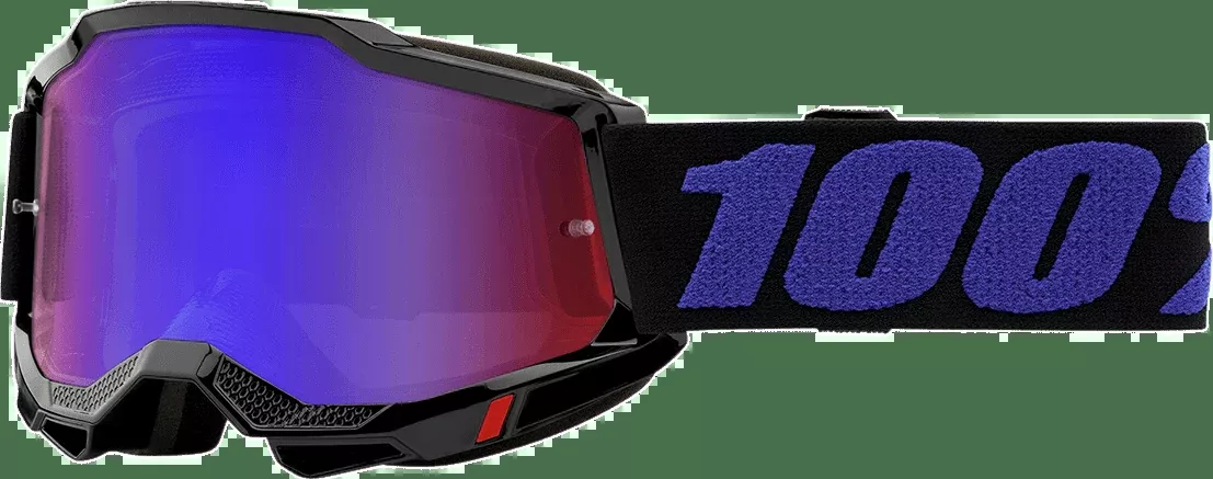 100% Accuri 2 Goggles – Moore – Red/Blue Mirror 50014-00009