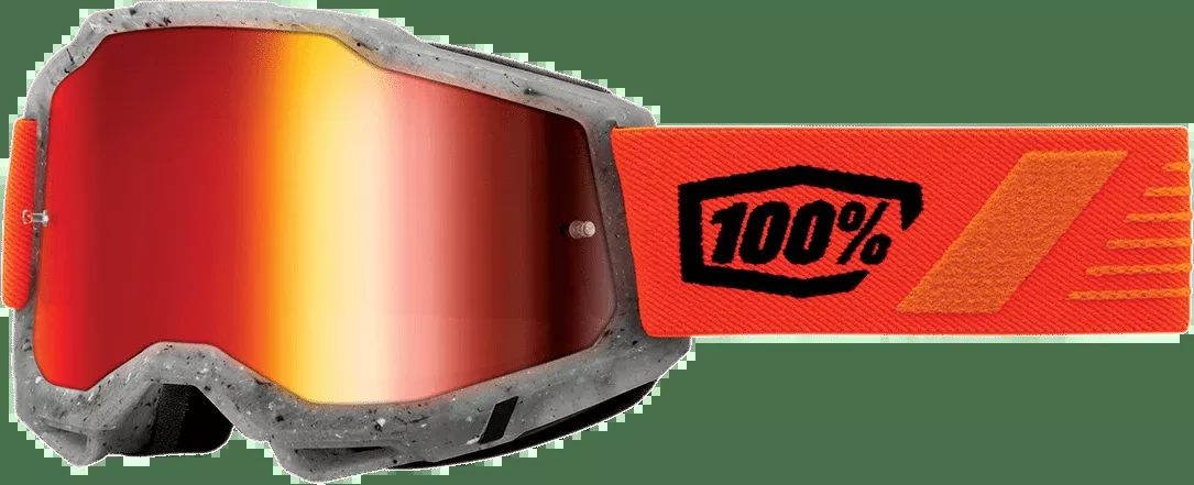 100% Accuri 2 Goggles – Schrute – Red Mirror 50014-00017