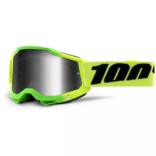 100% ACCURI 2 Goggles Travis – Silver Mirror Lens