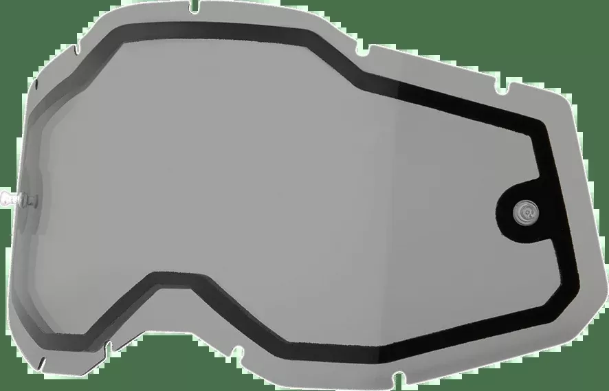 100% Accuri 2/Racecraft 2/Strata 2 Dual Lens – Smoke 59080-00002