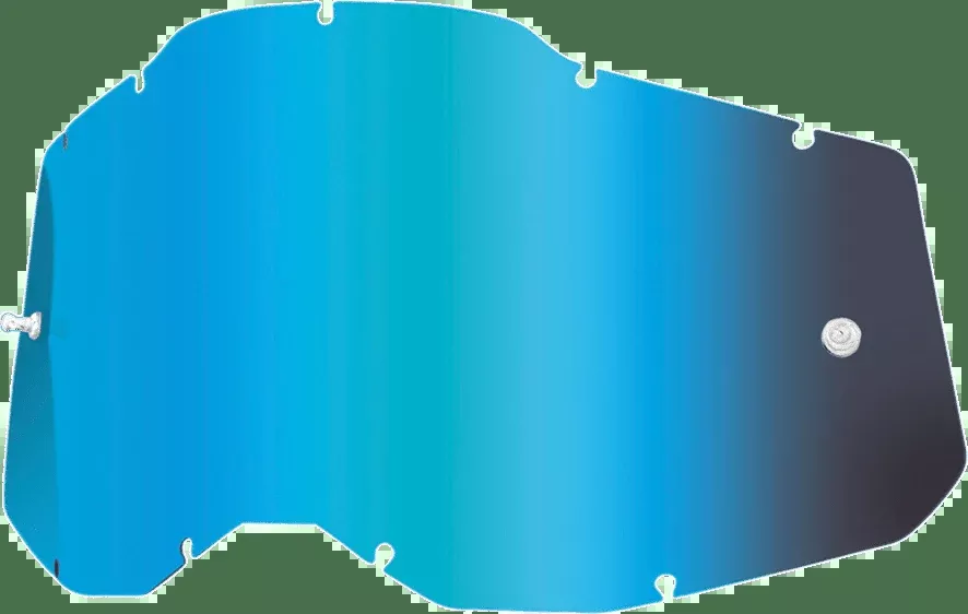 100% Accuri 2/Racecraft 2/Strata 2 Lens – Blue Mirror 59078-00004