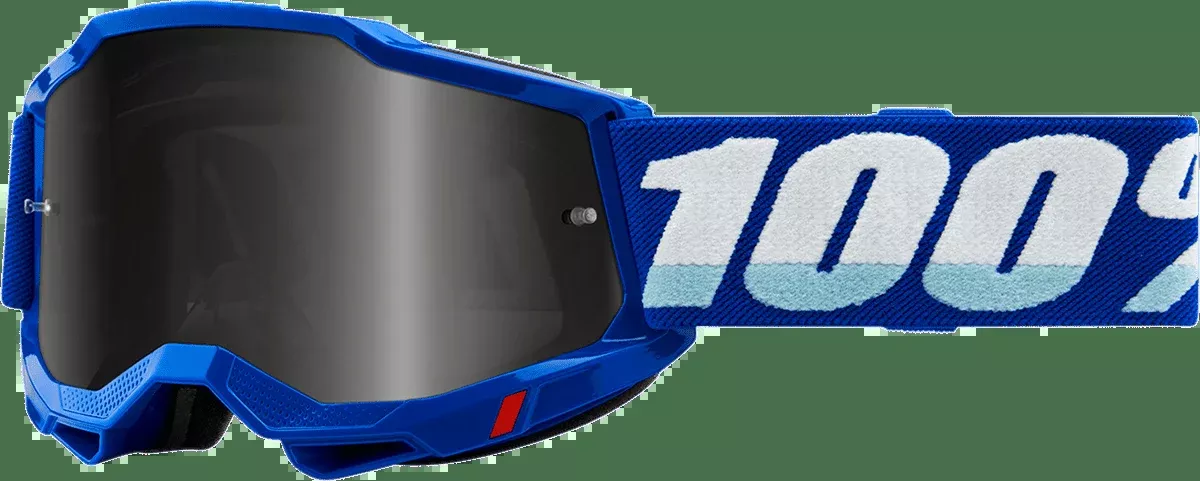 100% Accuri 2 Sand Goggles - Blue - Smoke 50020-00002