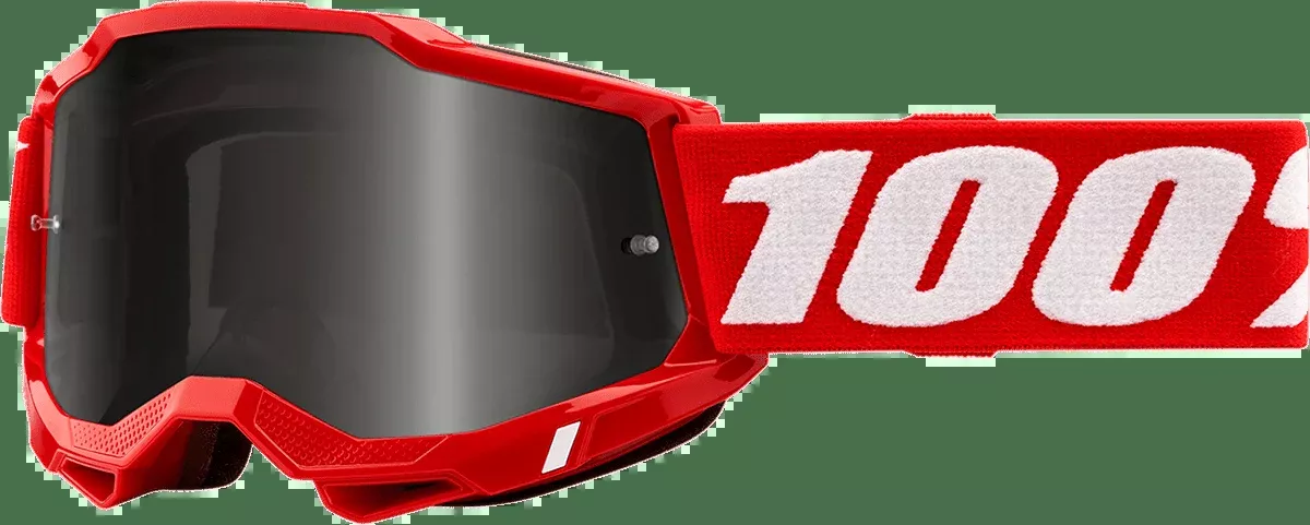100% Accuri 2 Sand Goggles – Red – Smoke 50020-00005