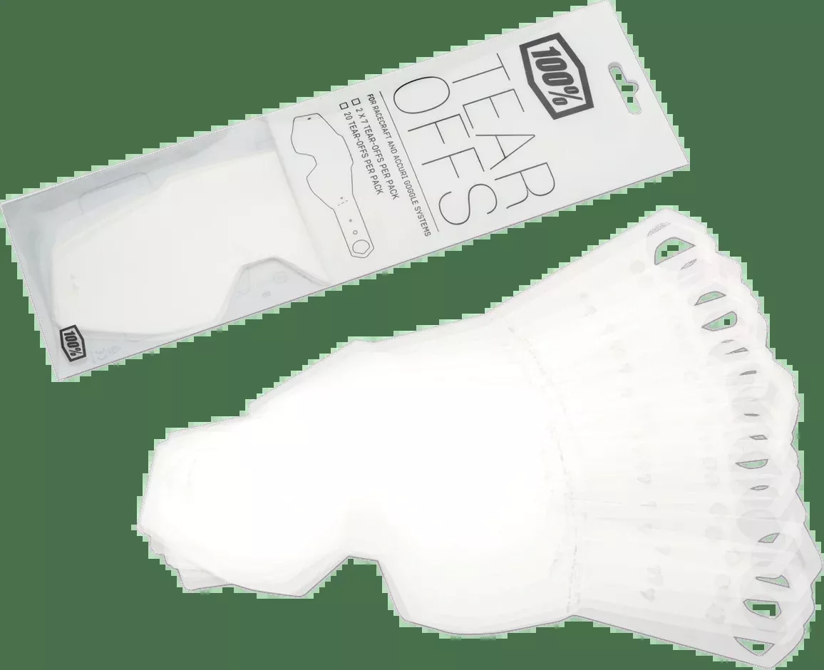 100% Accuri Junior Tear-Offs – 20 Pack 59019-00001