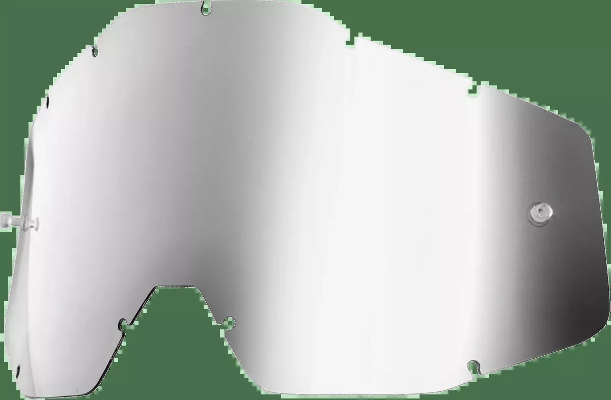 100% Accuri/Strata/Racecraft Lens – Silver Mirror 59006-00003