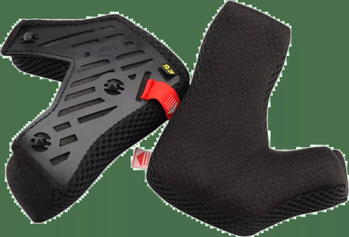 100% Aircraft 2 Cheek Pads – 24 mm 89014-00002