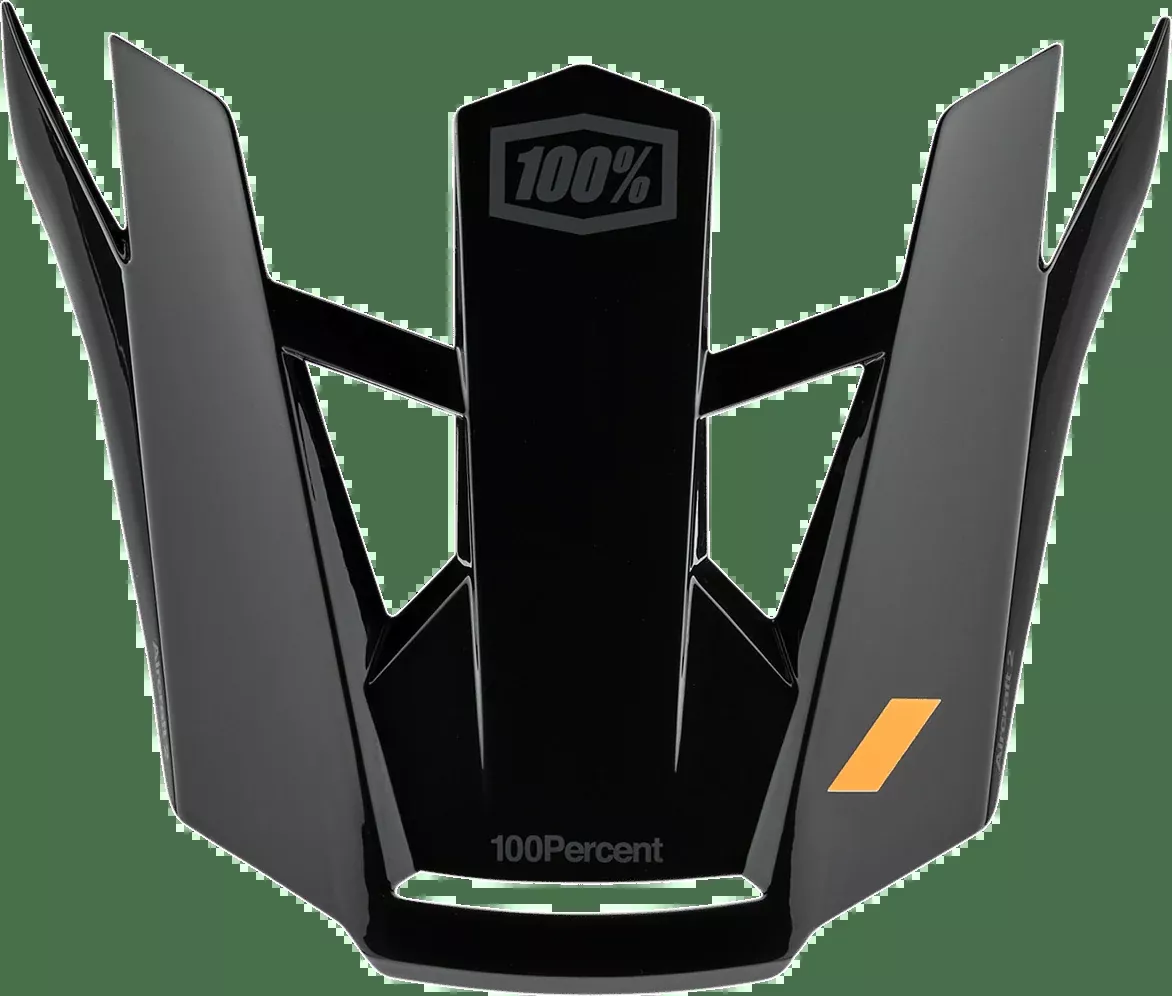 100% Aircraft 2 Visor – Black 89012-00001