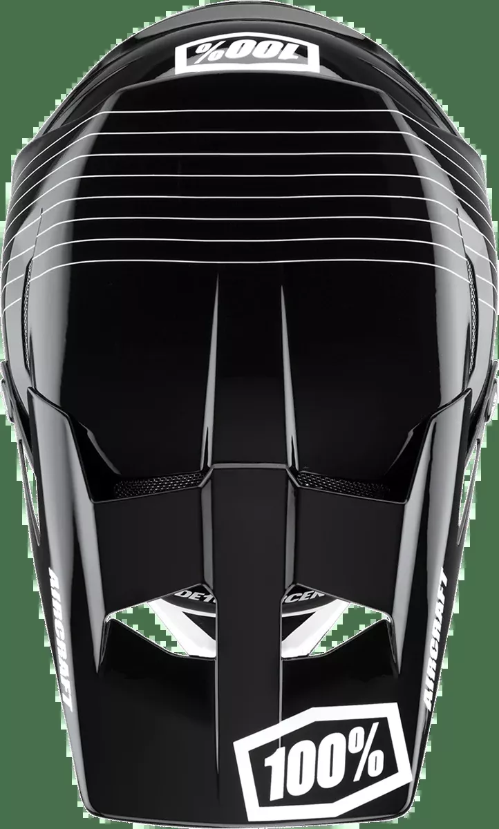 100% Aircraft Helmet – Silo – Black – XL 80001-00005