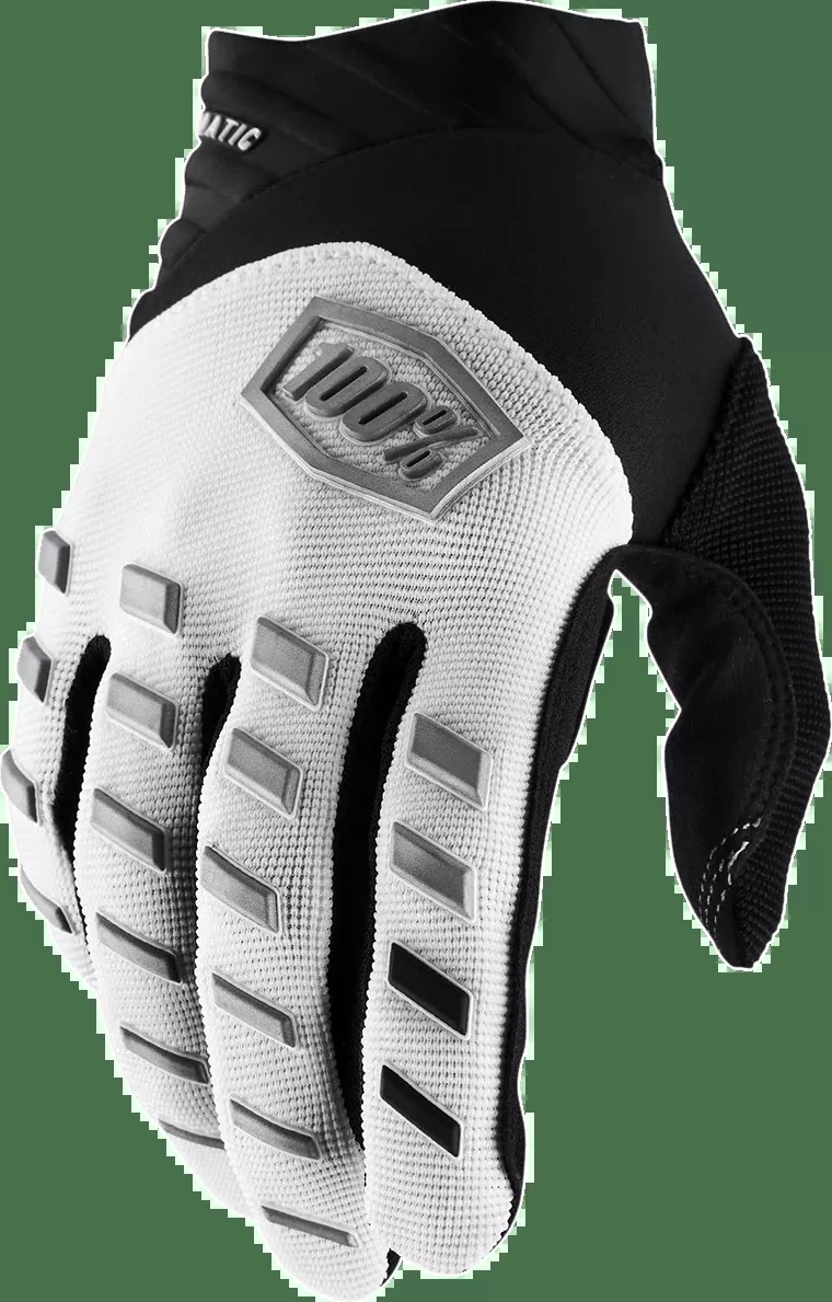 100% Airmatic Gloves – White – XL 10000-00033