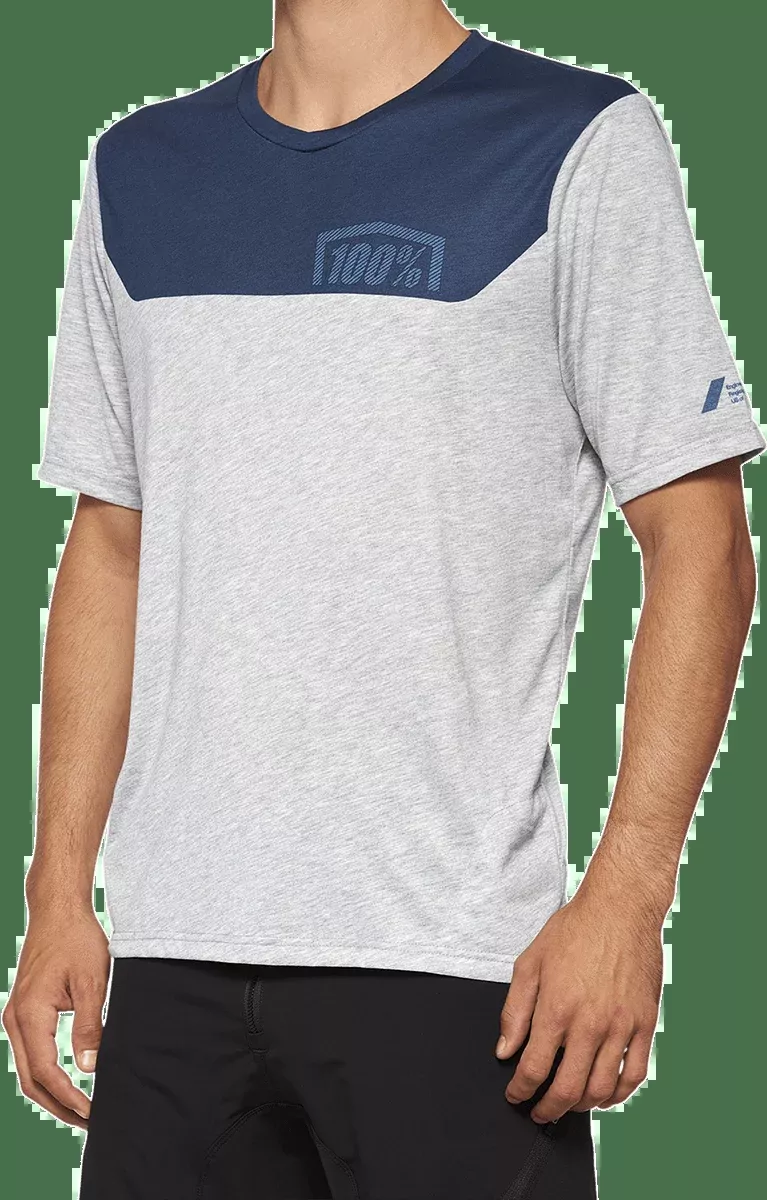 100% Airmatic Jersey – Short-Sleeve – Black/Charcoal – Small 40014-00000