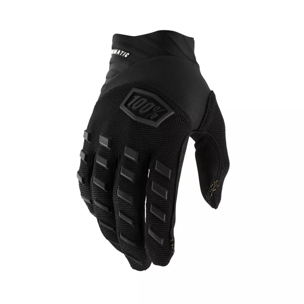100% Airmatic Youth Mountain Bike Gloves Black/Charcoal