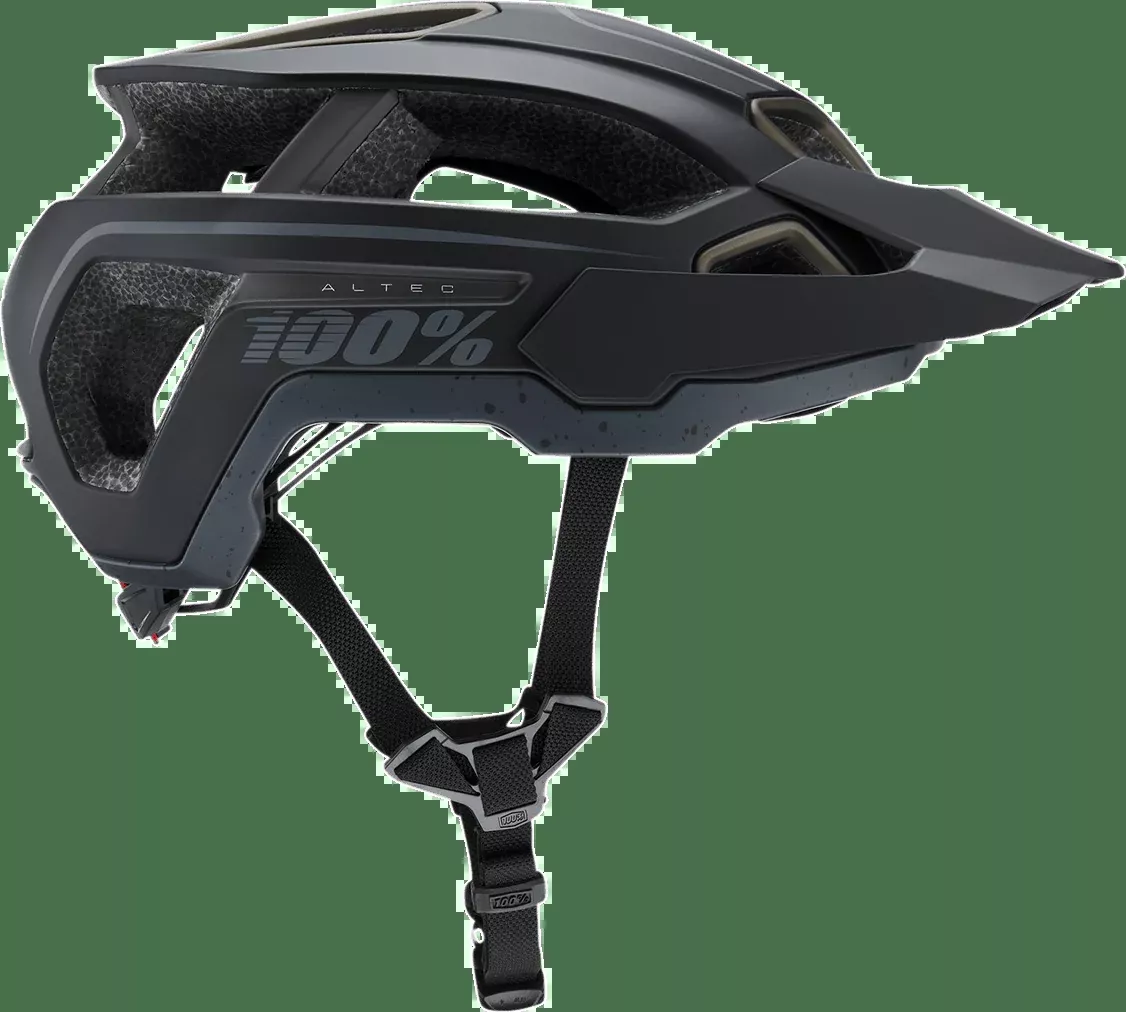 100% Altec Helmet – Fidlock – CPSC/CE – Black – S/M 80004-00002