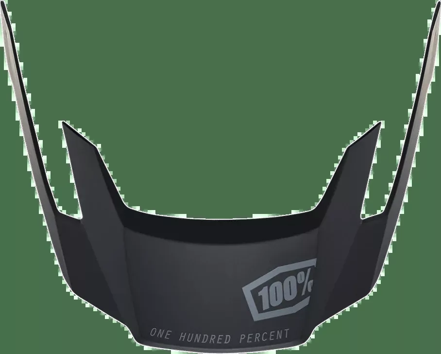 100% Altec Visor – Black – XS/S 89025-00001
