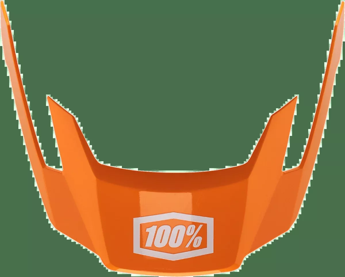 100% Altec Visor – Neon Orange – XS/S 89025-00011