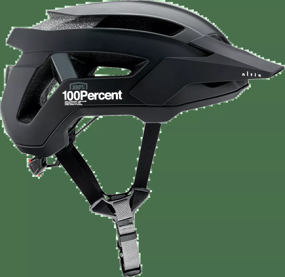 100% Altis Helmet – Black – S/M 80006-00002