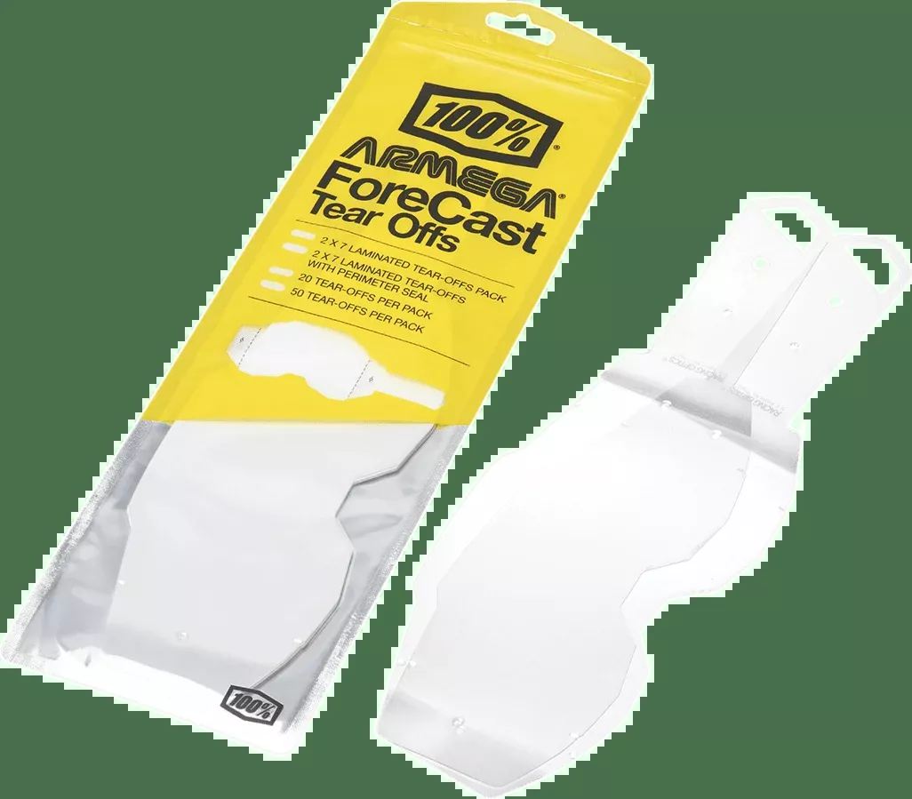100% Armega Forecast Tear-Offs – Standard – 20 Pack 59065-00001