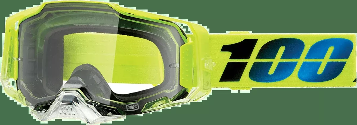 100% Armega Goggles – Koropi – Clear 50004-00013