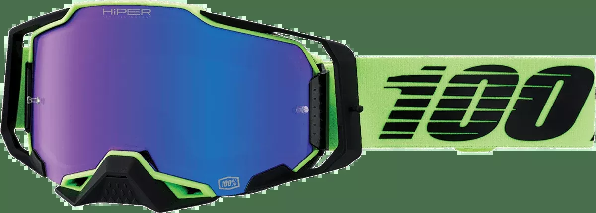 100% Armega Goggles – Uruma – HiPER Blue 50721-407-01