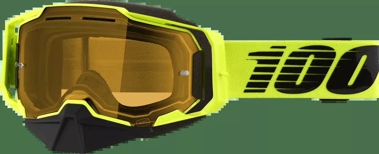100% Armega Snow Goggles – Nuclear Citrus – Yellow 50007-00003