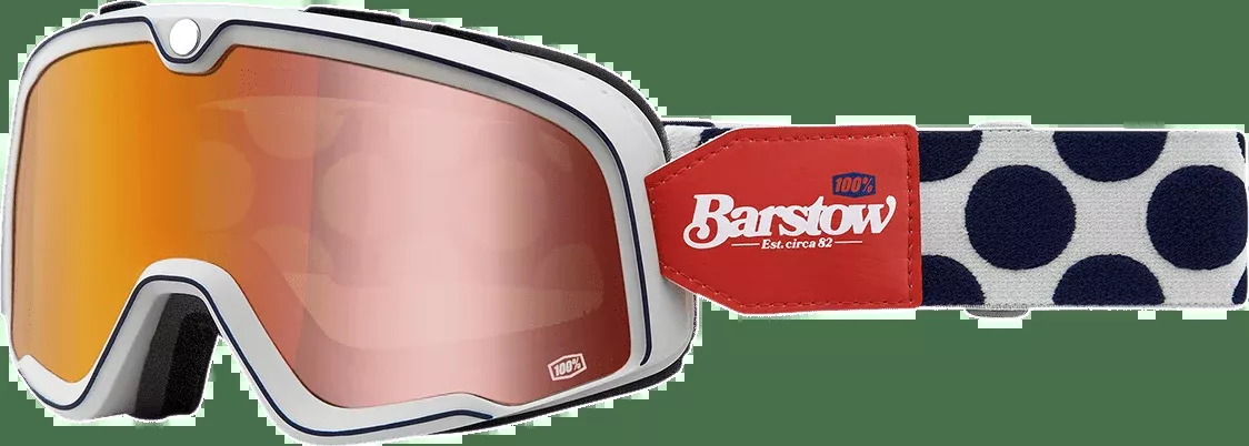 100% Barstow Goggles – Hayworth – Flash Red 50000-00004