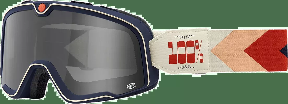 100% Barstow Goggles – Teluride – Smoke 50000-00007