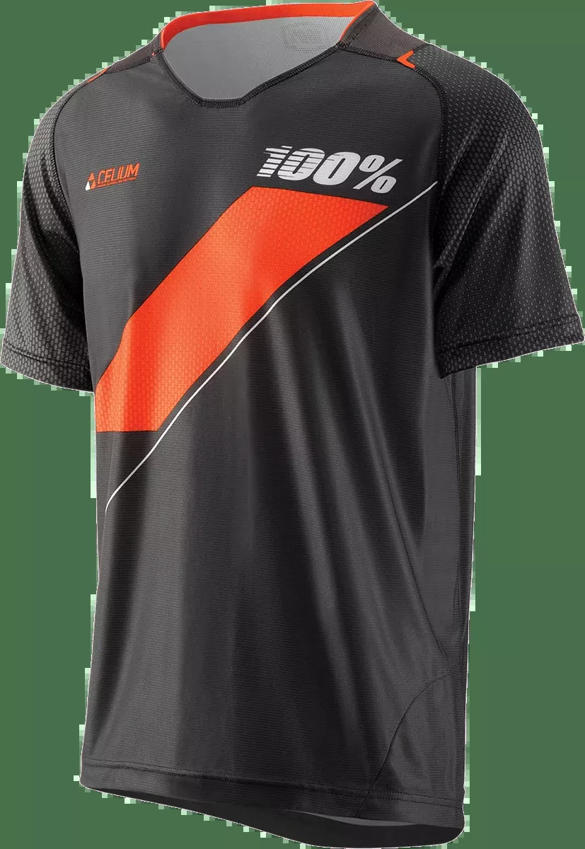 100% Celium Jersey – Short-Sleeve – Gray – Medium 41202-007-11