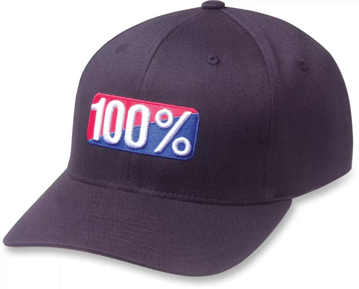 100% Classic Hat – Black – Large/XL 20043-00001