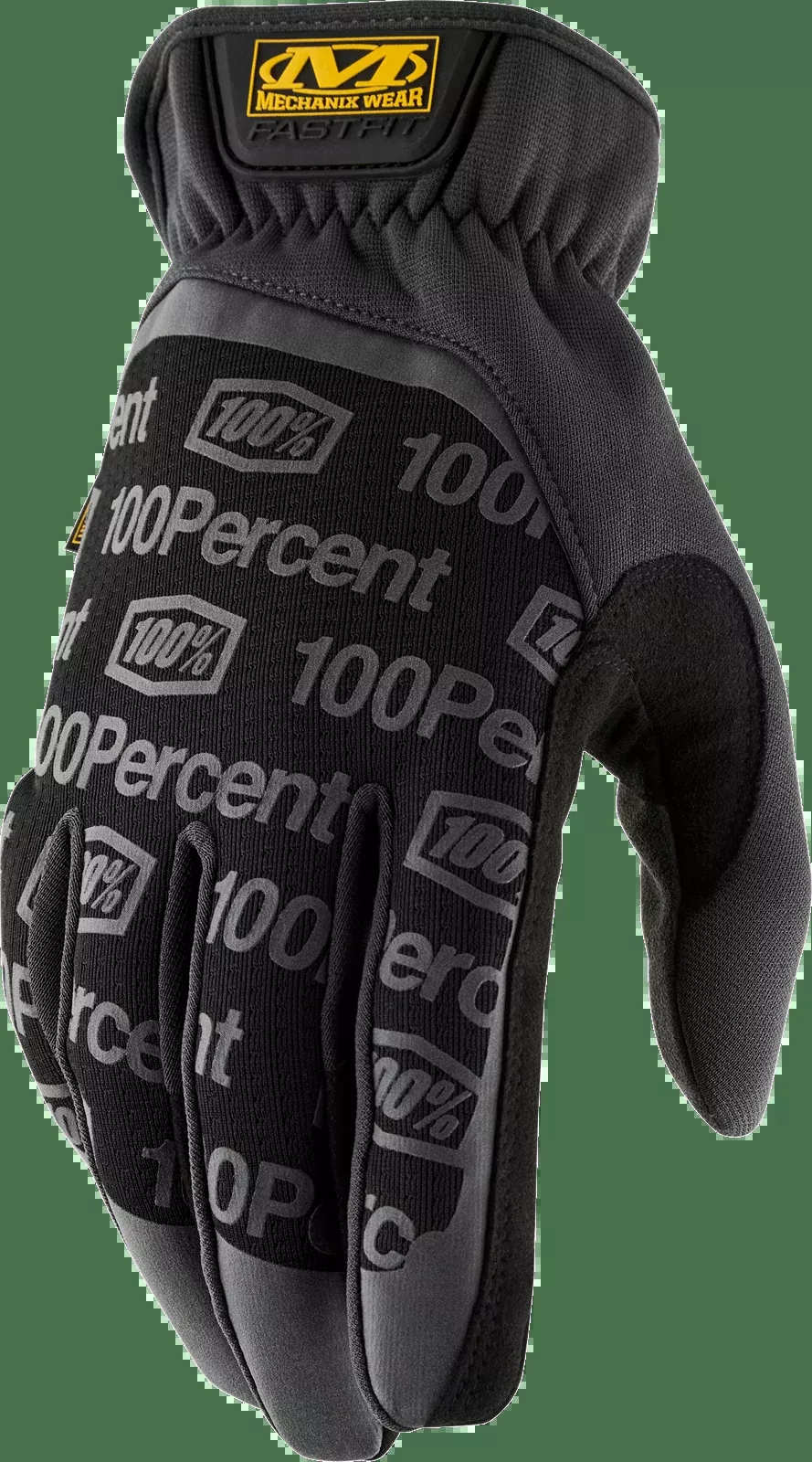 100% Fastfit? Gloves - Black - Large 100-MFF-05-010