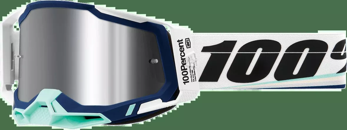 100% Racecraft 2 Goggles - Arsham - Silver Mirror 50010-00011