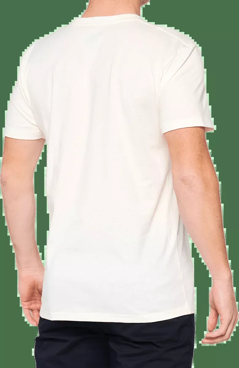 100% Scroll T-Shirt - Chalk - XL 35021-396-13