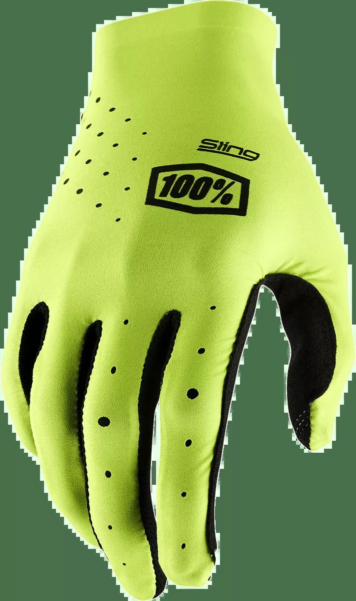 100% Sling MX Gloves - Fluorescent Yellow - 2XL 10023-00009