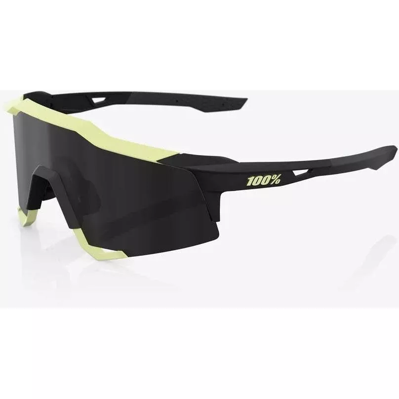 100% Speedcraft Sunglasses Soft Tact Glow – Black Mirror Lens