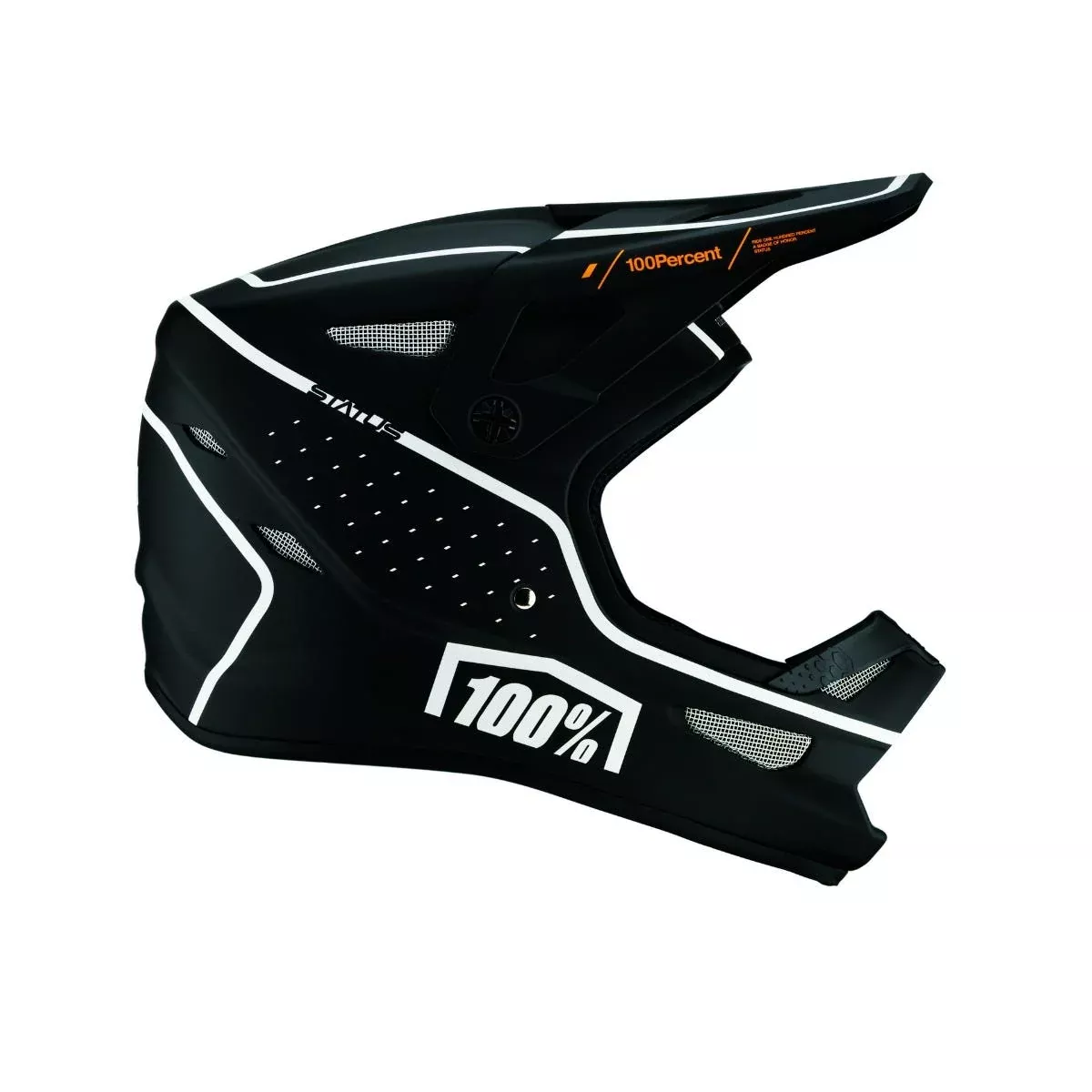 100% STATUS Helmet Dreamflow Black