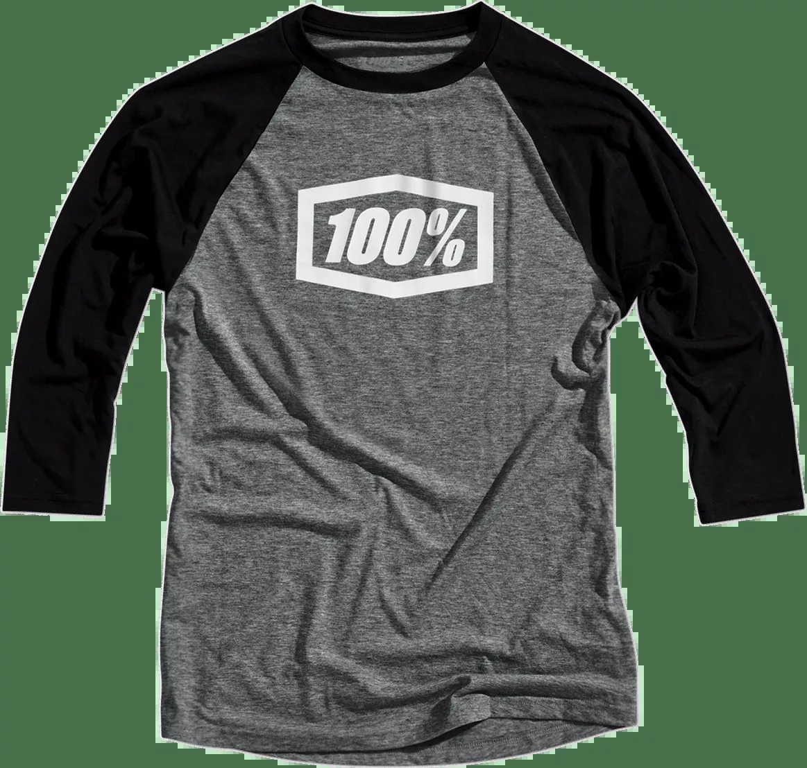 100% Tech Icon 3/4 Sleeve T-Shirt - Black - Small 20012-00000