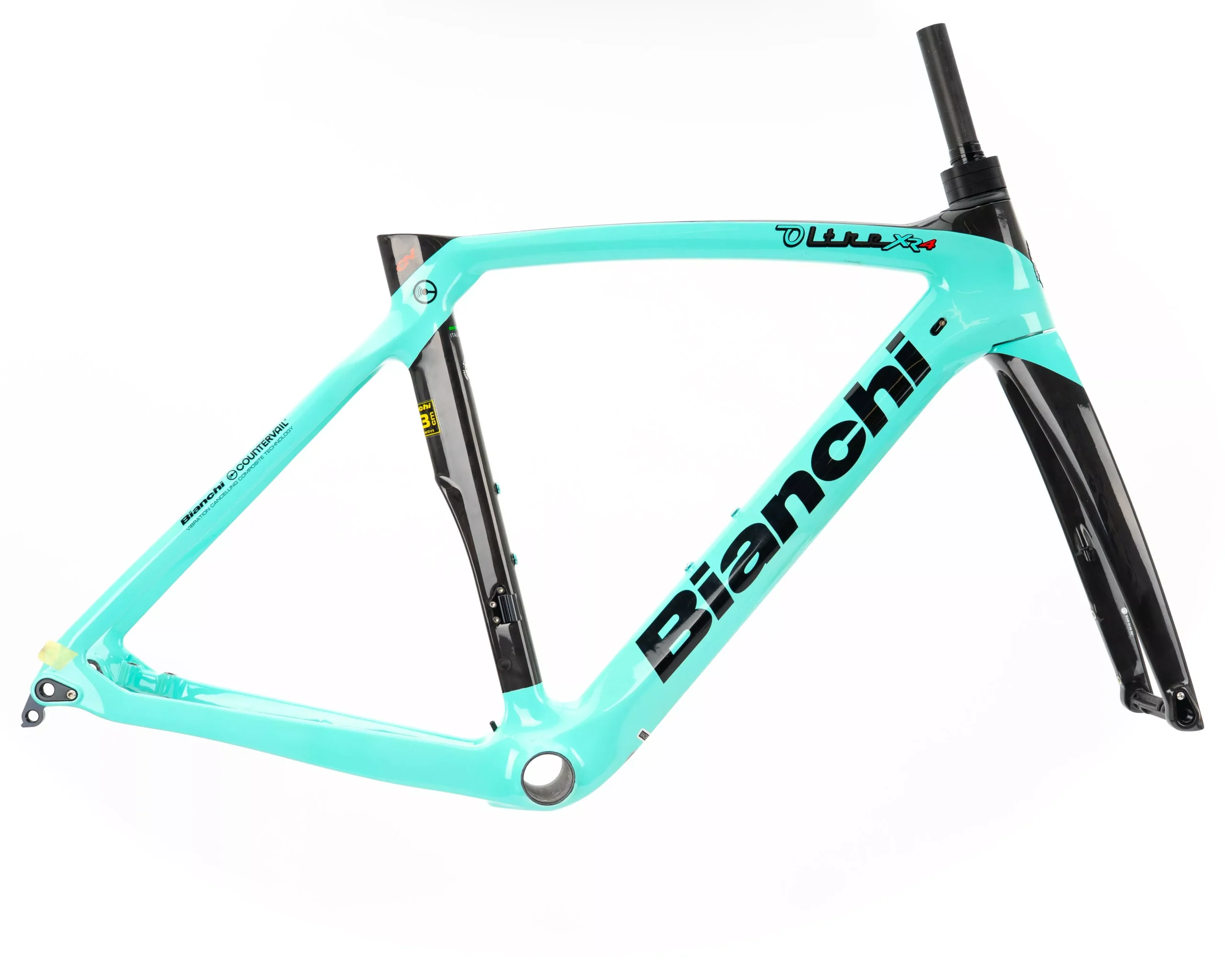 2021 Bianchi Oltre XR4 Disc Frame Kit w/Bar/Stem – Size 53