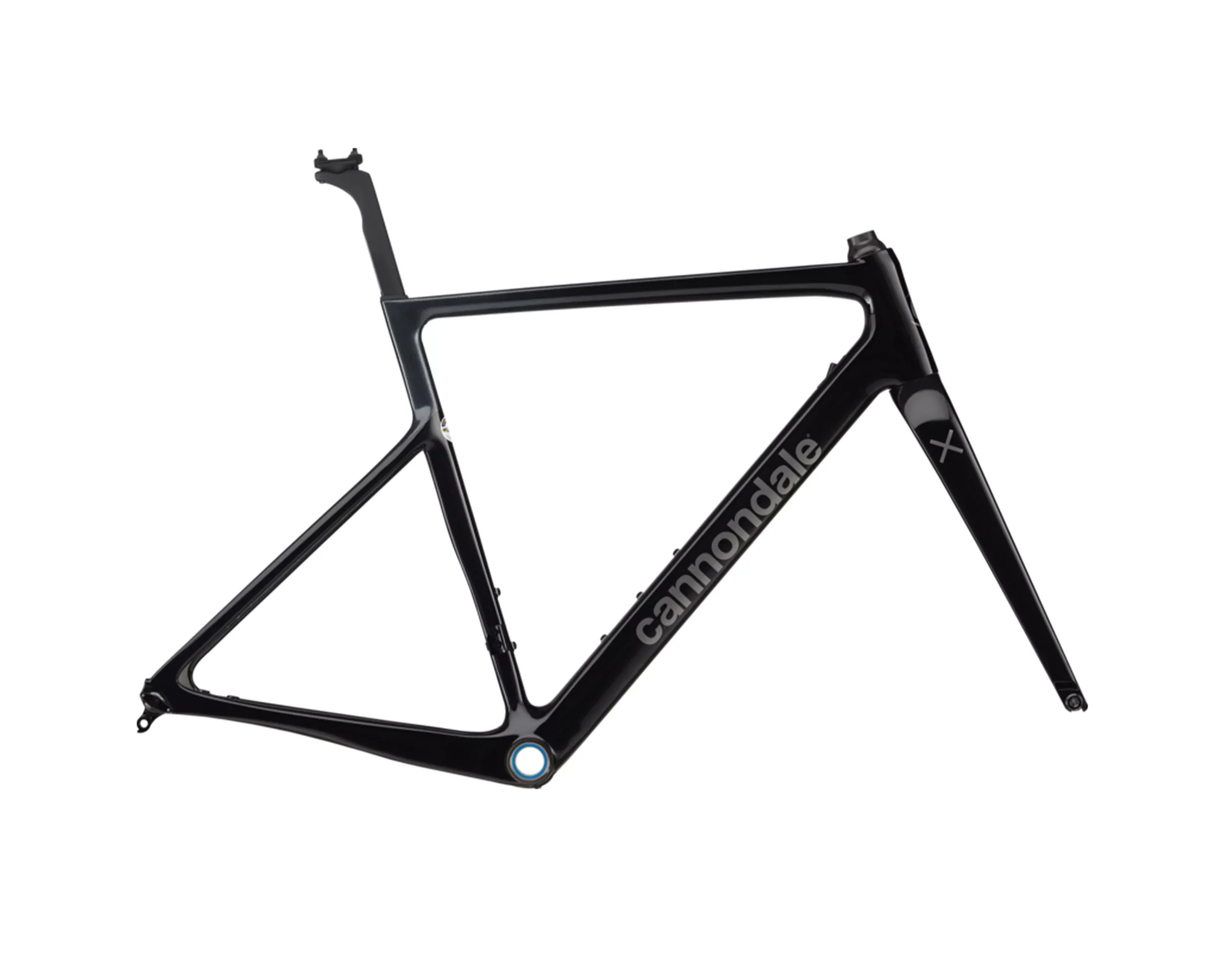 2022 Cannondale SuperSix EVO CX SE Frameset Blk Magic