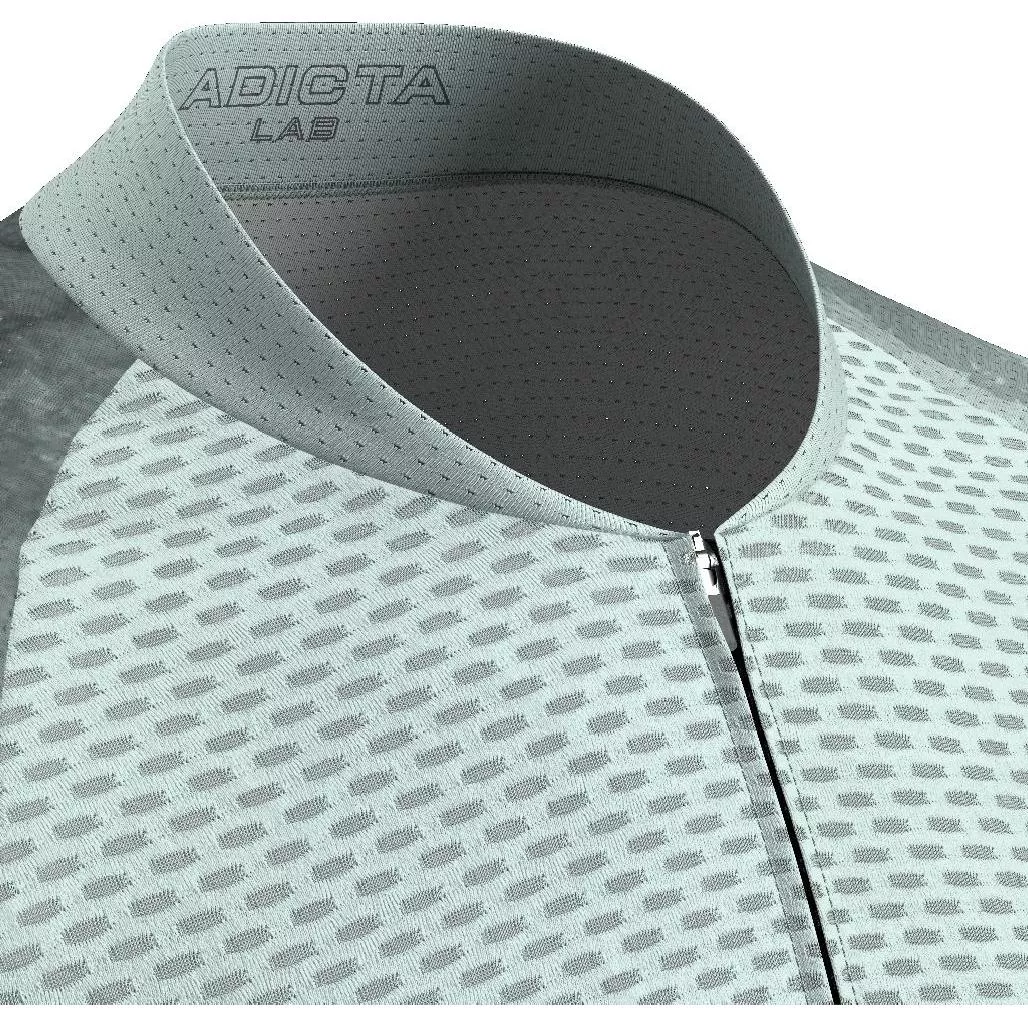 Adicta Lab Valent Short Sleeve Road Jersey Aqua/Grey Large