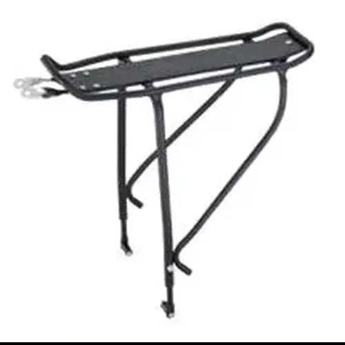 Adjustable Alloy 26-29 Disc Rear Rack 10mm Black
