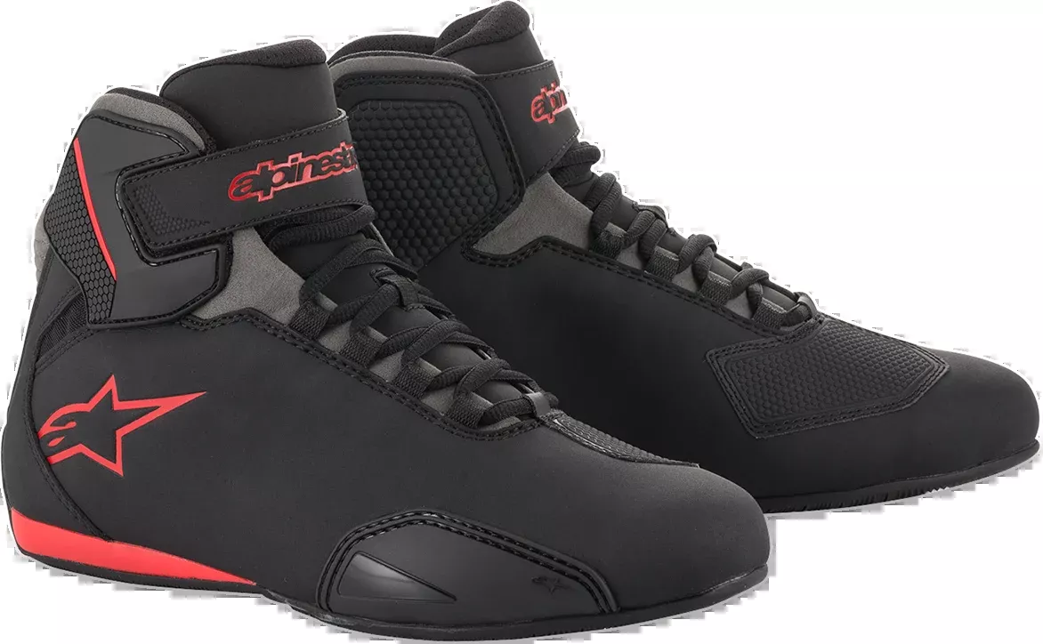 ALPINESTARS Sektor Shoes – Black/Gray/Red – US 6.5 251551813165