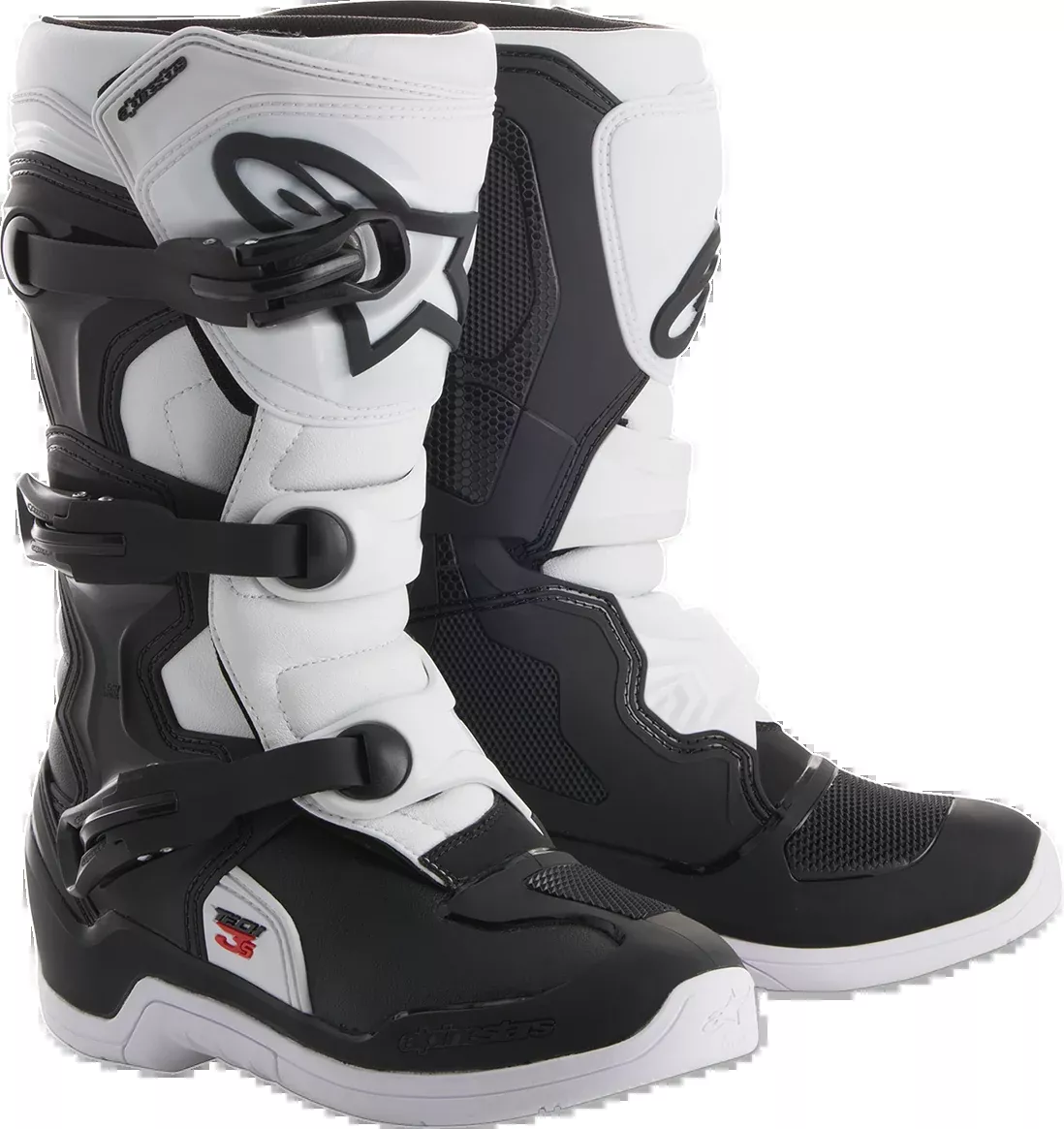 ALPINESTARS Tech 3S Boots - Black/White - US 5 2014018-12-5