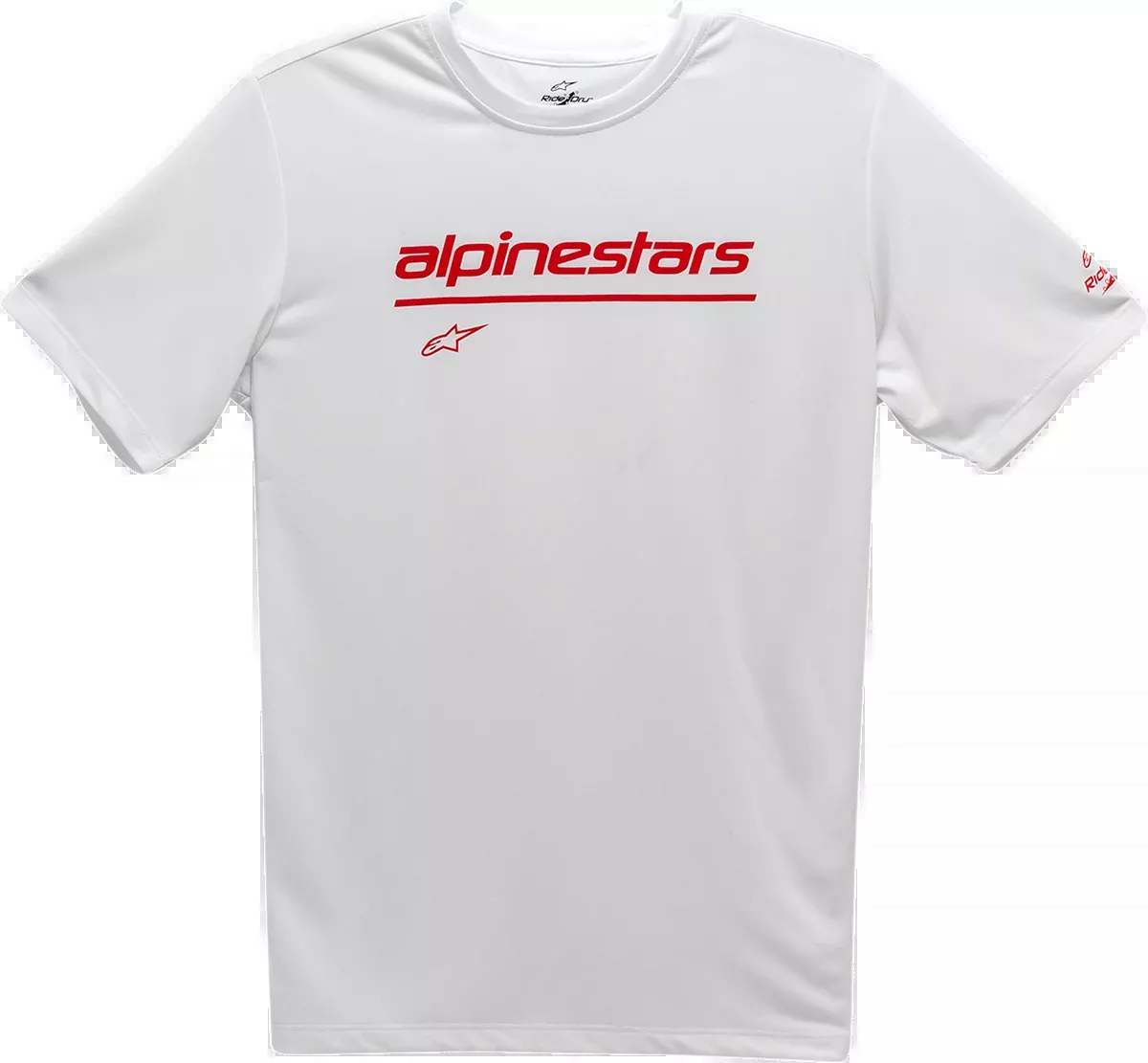 ALPINESTARS Tech Line Up Performance T-Shirt – White – Large 121173800020L
