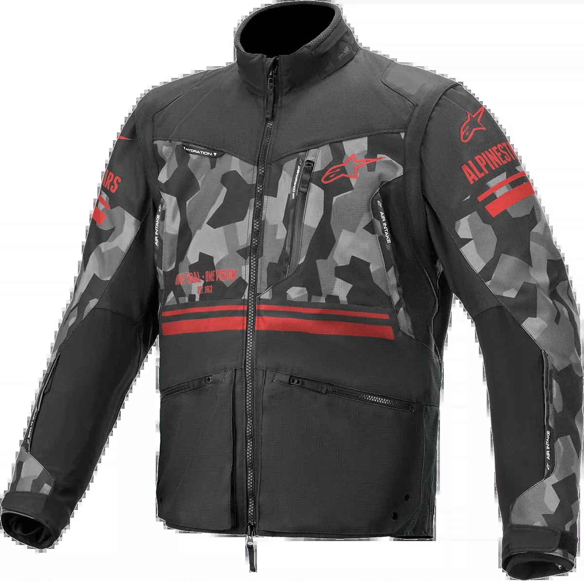 ALPINESTARS Venture Jacket - Red Camo - Large 3703019-9133-L