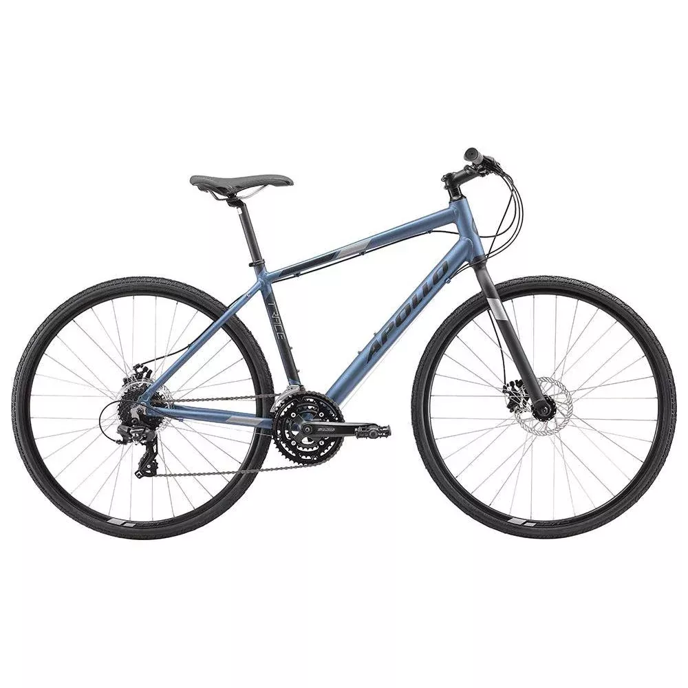 Apollo Trace 20 Flat Bar Road Bike Slate/Black