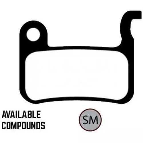 Ashima Semi Metallic Disc Brake Pads for Shimano M965/M966/M975/M975P/M765/M775/M776/M665