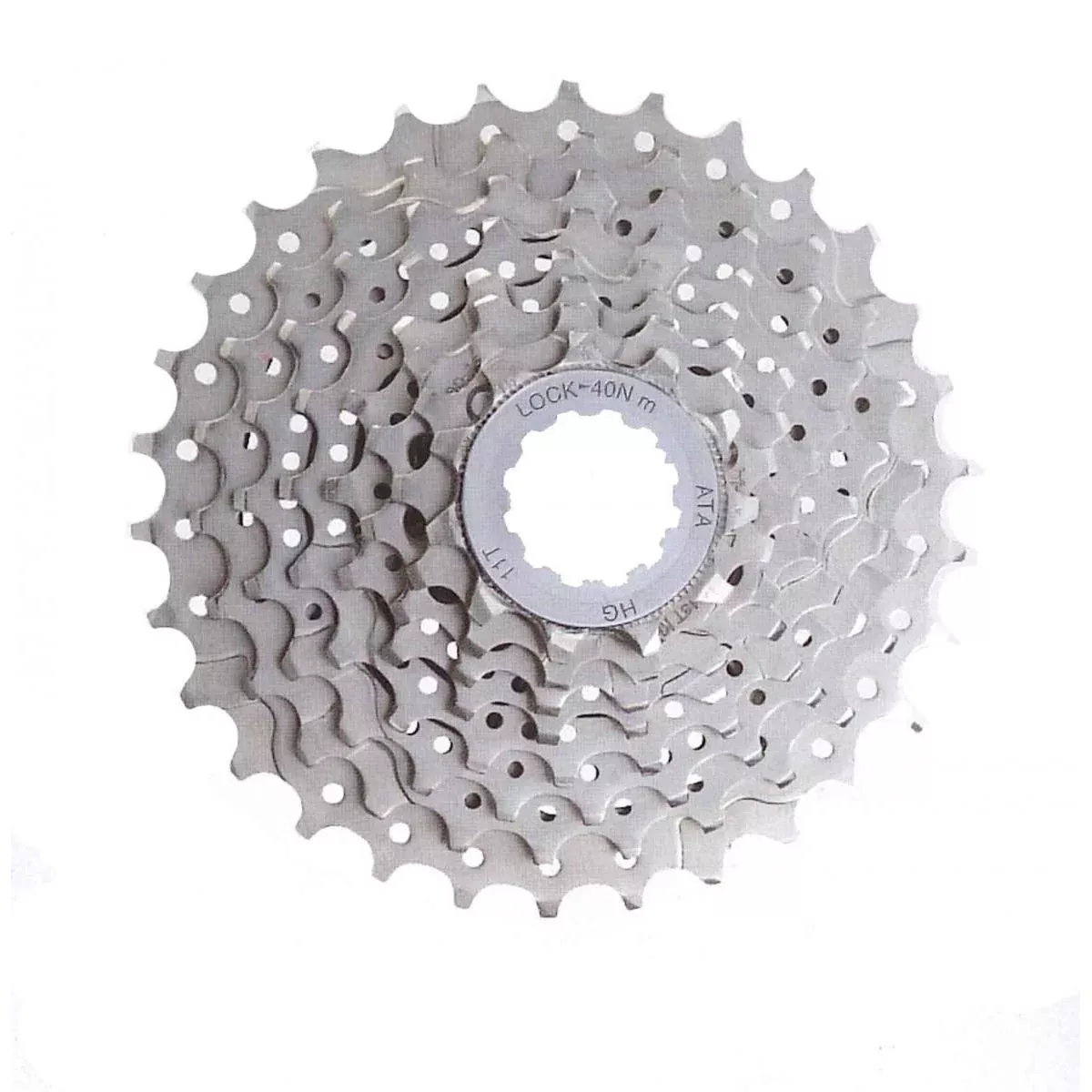 ATA Cassette 8 Speed 11-32T Shimano Compatible Chrome Plated